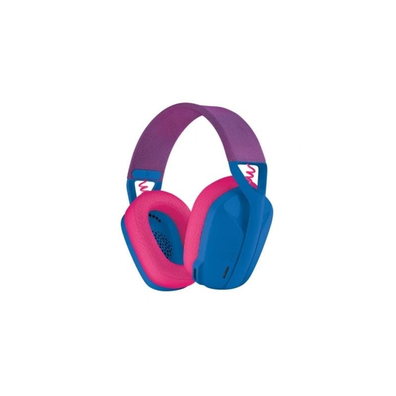 Auriculares Gaming Inalámbrico con Micrófono Logitech G435/ Bluetooth/ Azul y Frambuesa
