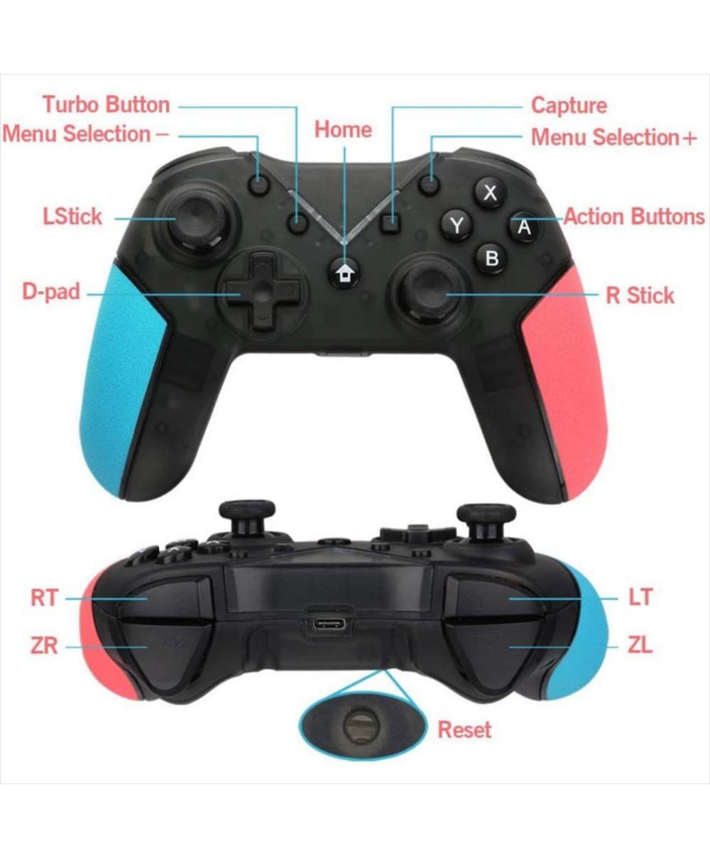 Mando inalambrico PC y Switch Ikrea WO7080 400MAH