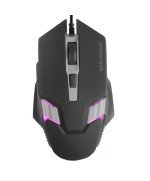 Ratón Gaming Mars Gaming MM024/ Hasta 4000 DPI/ Negro