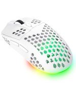 Ratón Gaming Inalámbrico Trust Gaming GXT 929 Helox/ Batería recargable/ Hasta 4800 DPI/ Blanco