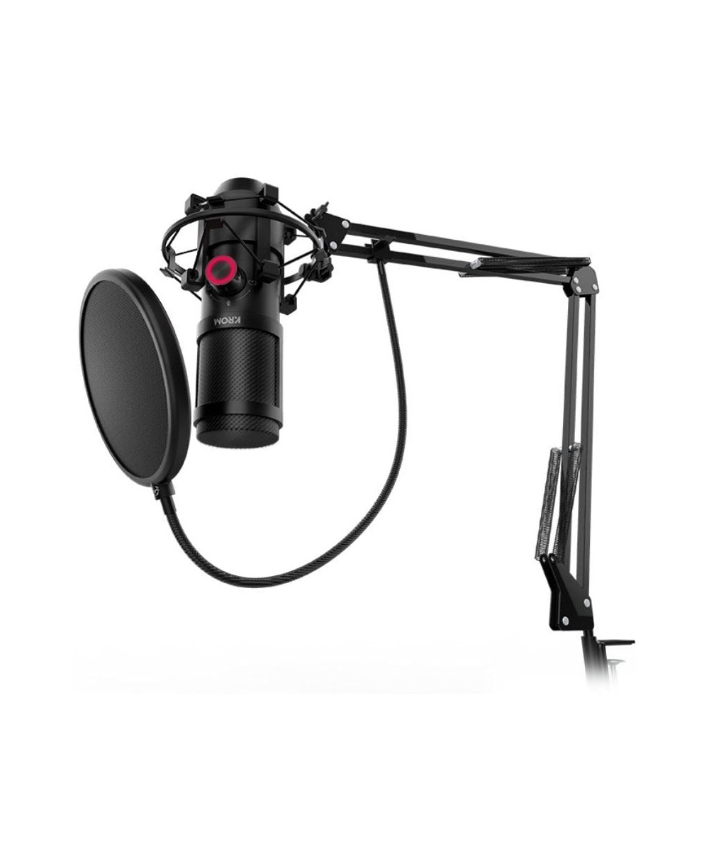 Micrófono Krom Kapsule/ USB 2.0/ Jack 3.5