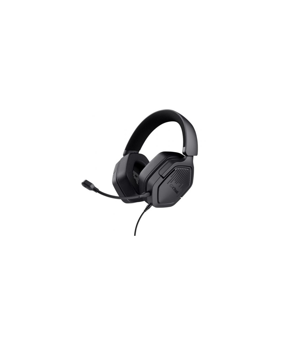 Auriculares Gaming con Micrófono Trust Gaming GXT 492 Carus/ Jack 3.5/ Negros
