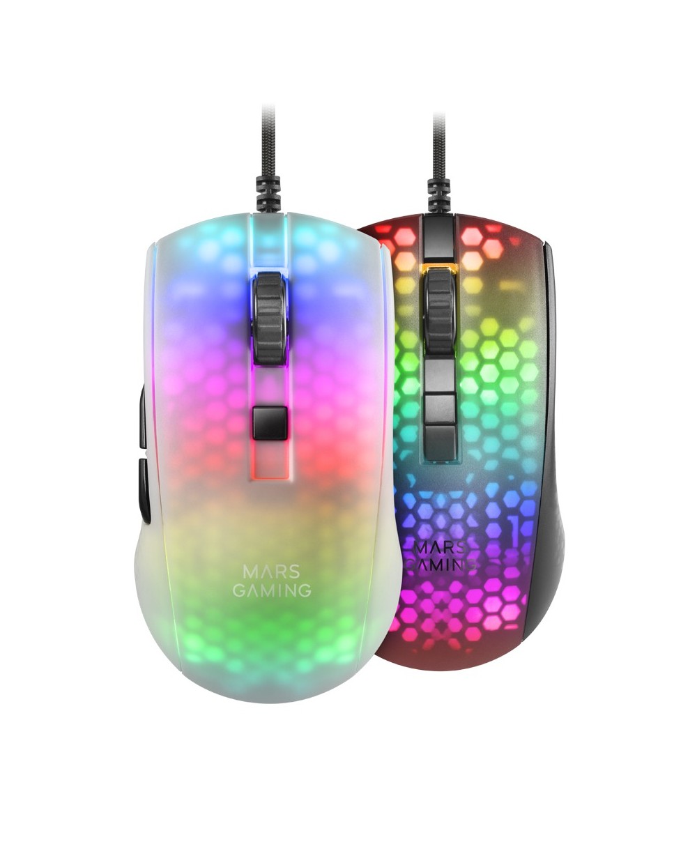 Ratón Gaming Mars Gaming MMR/ Hasta 12800 DPI