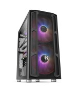 Nox Hummer Nova Cristal Templado USB 3.0 ARGB Negro