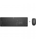 Teclado y Ratón Inalámbricos HP Combo 235/ Negro