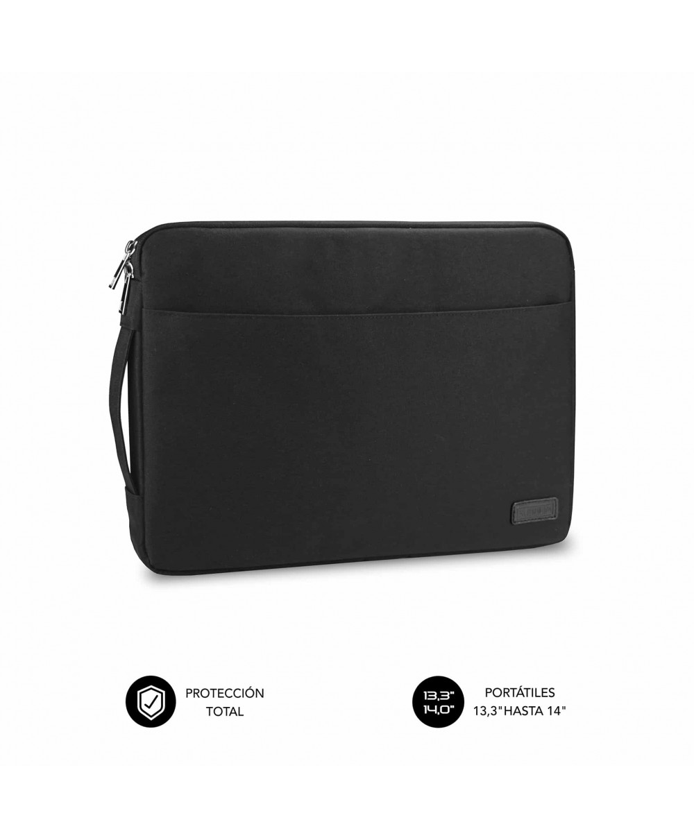 Funda Subblim Urban Laptop Sleeve para Portátiles hasta 14"/ Negra