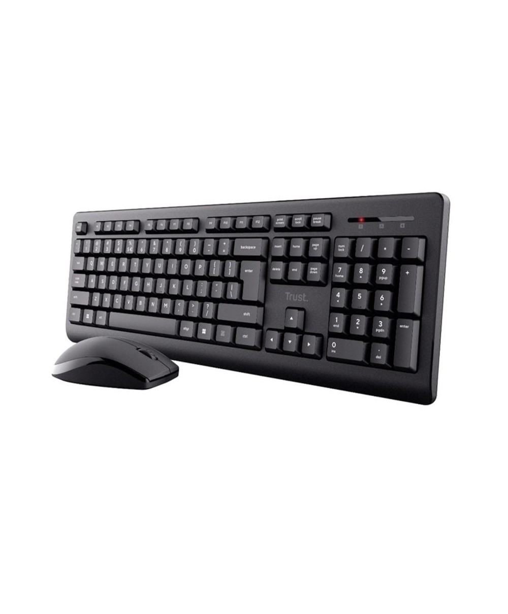 Teclado y Ratón Inalámbricos Trust Primo Wireless Deskset