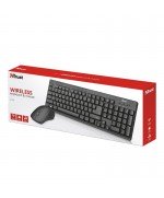 Teclado y Ratón Inalámbricos Trust Primo Wireless Deskset