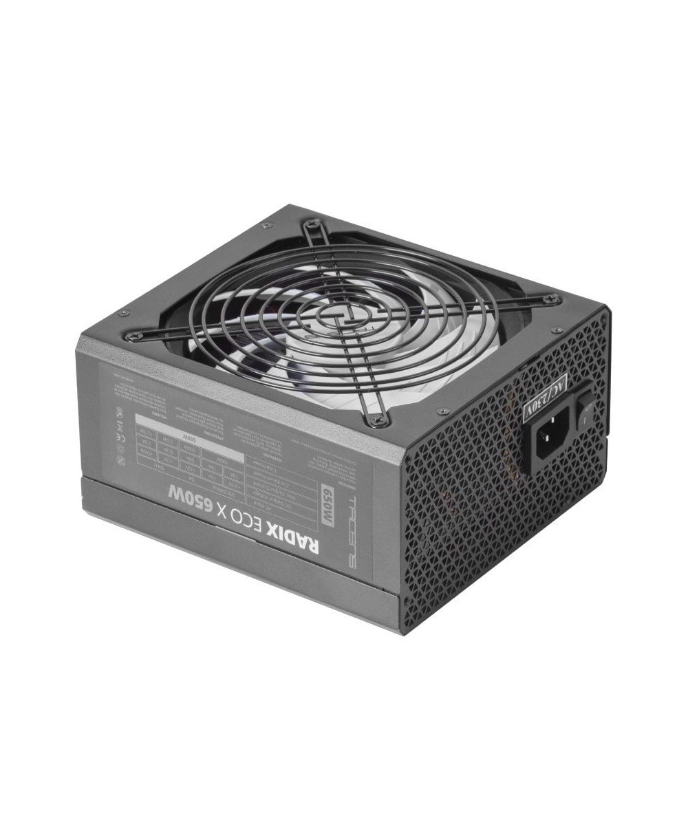 Fuente de Alimentación Tacens Radix Eco X 650/ 650W/ Ventilador 14cm