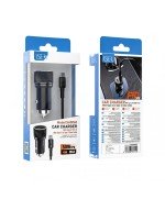 Cargador Coche USB Doble USB-C Carga Rapida SA0068 50W Negro