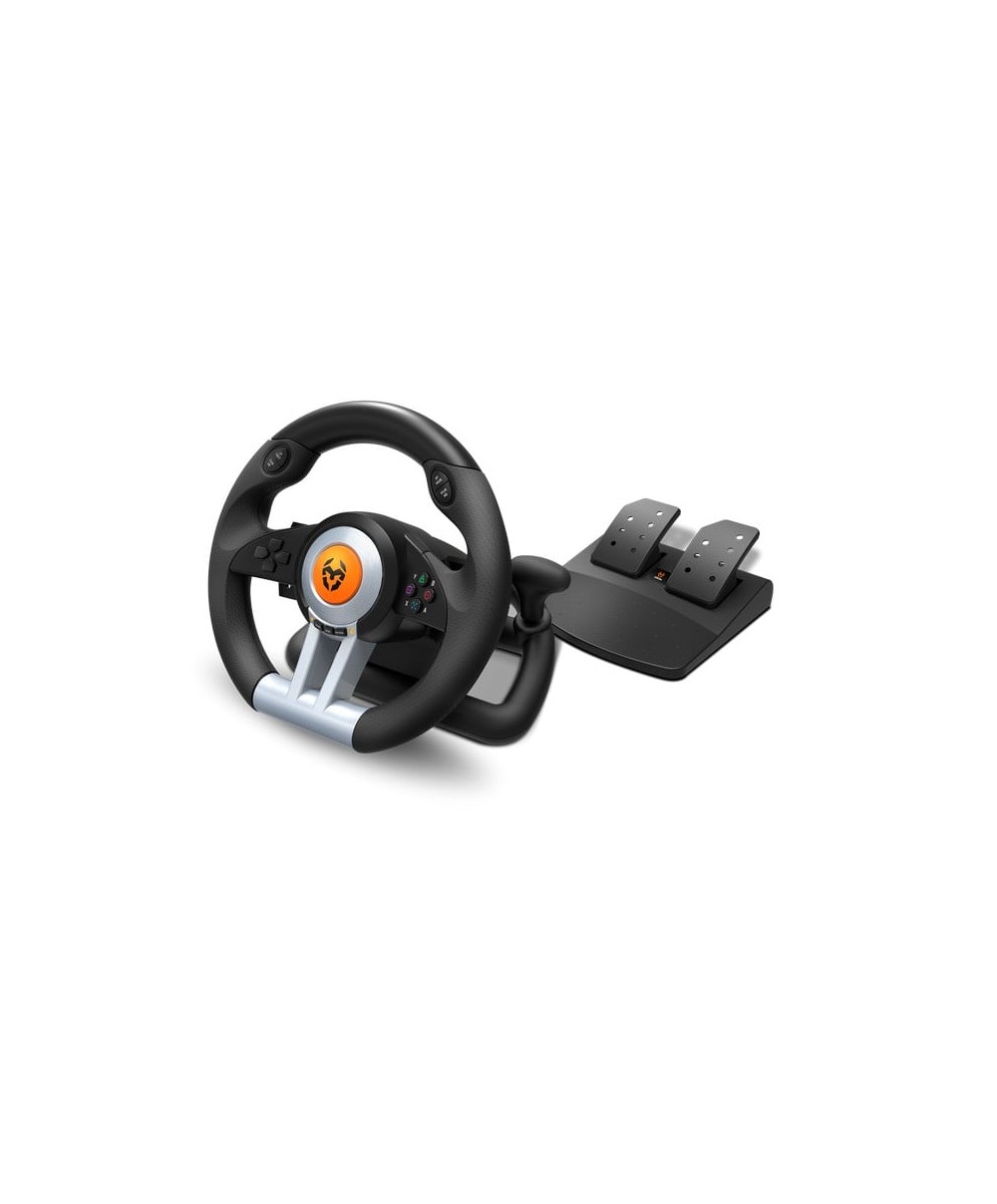 Volante con Pedales Krom K-Wheel PS4PS3Xbox One 