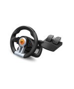 Volante con Pedales Krom K-Wheel PS4PS3Xbox One 