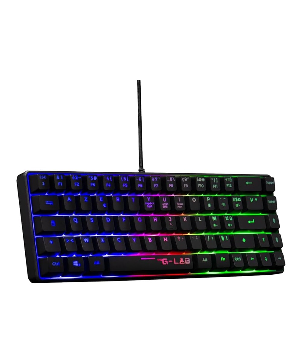 Teclado Gaming G-LAB Keyz Hydrogen Retroiluminado