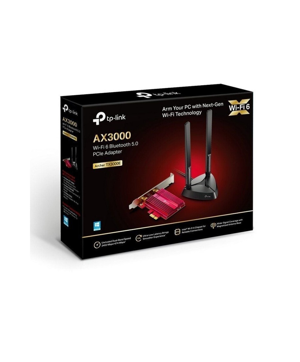 Tarjeta de Red Inalámbrica-PCI Express TP-Link Archer TX3000E 3000Mbps/ 2.4/5GHz