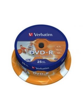DVD-R Verbatim 25U.