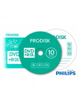 DVD+R DL Prodisk 10U.