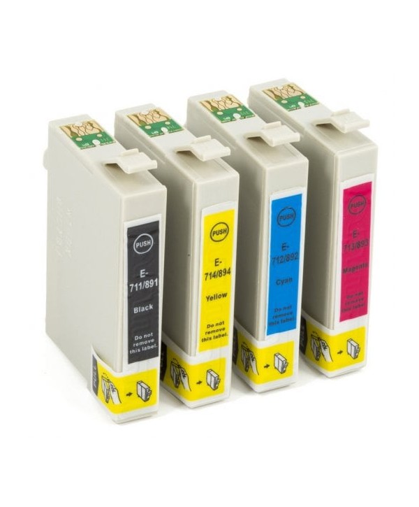 Tinta Compatible T714 Yellow