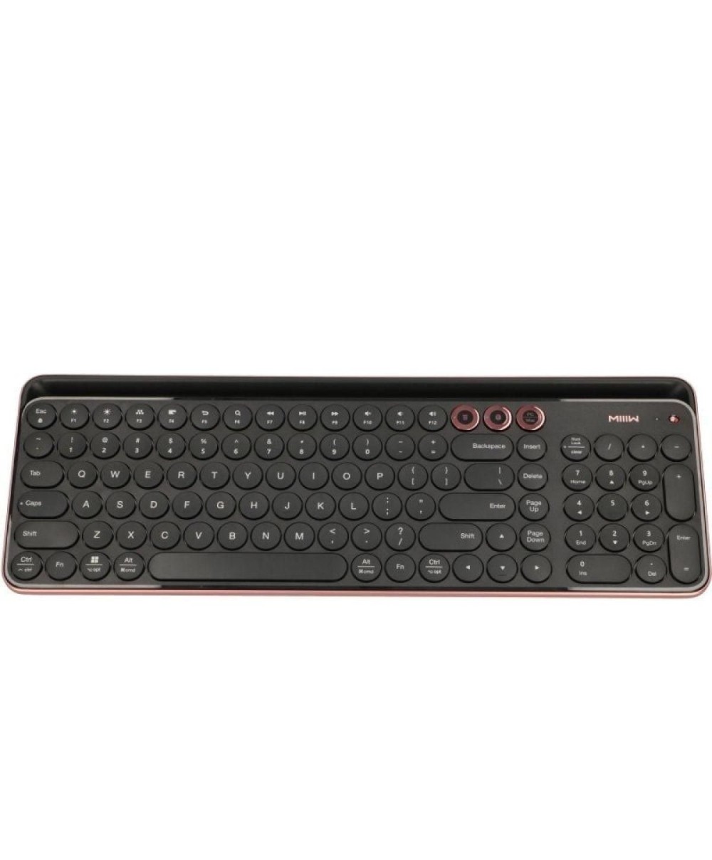 Teclado Inalámbrico Xiaomi MIIIW Dual Mode Negro y Dorado