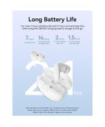 Auriculares Bluetooth Vention NBFW0 con estuche de carga Autonomía 7h