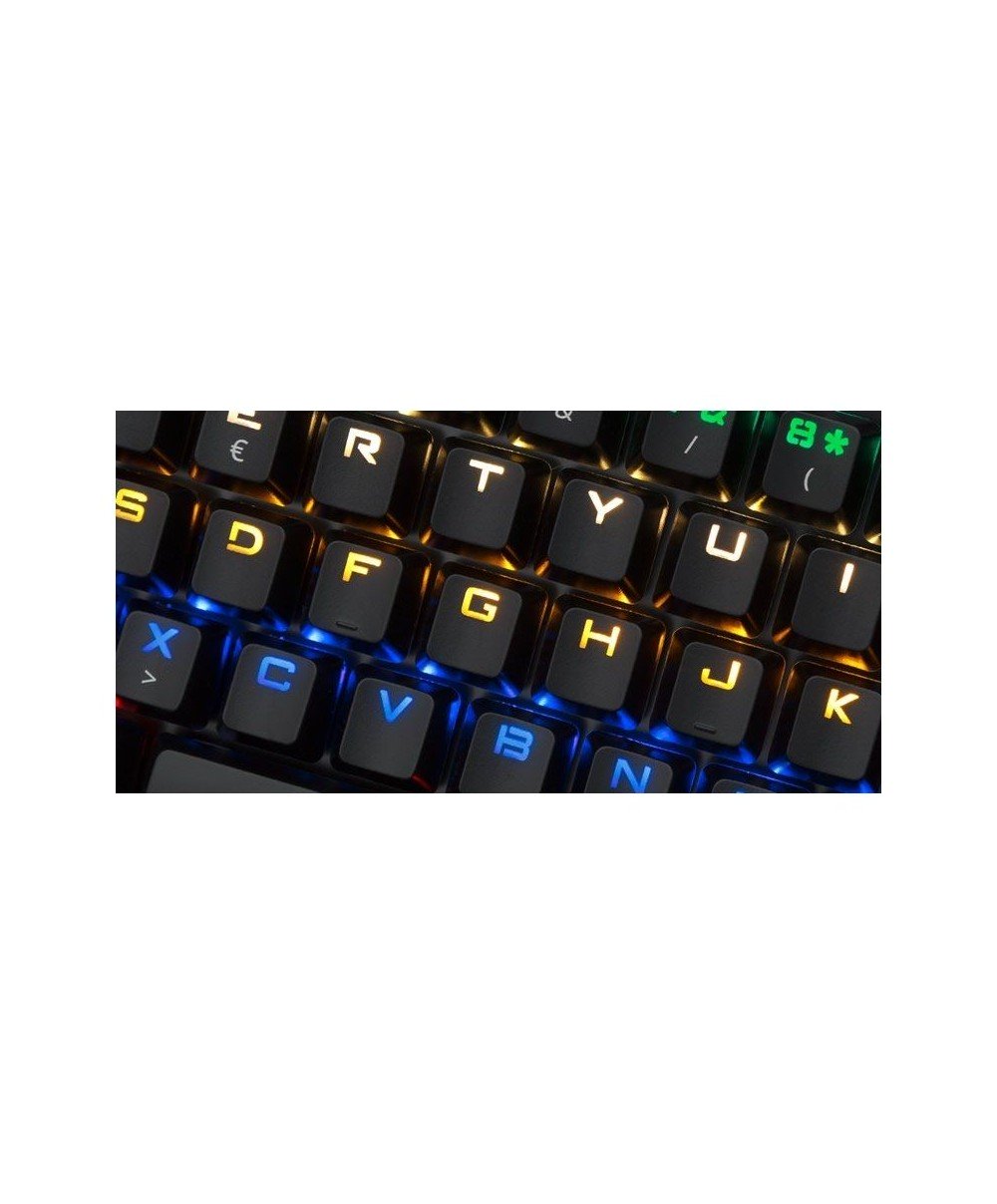 Teclado Gaming Mecánico Mars Gaming MKMINIPRO Switch Marrón Blanco