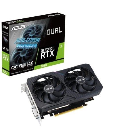Tarjeta Gráfica Asus Dual GeForce RTX 3050 V2 OC 8GB GDDR6