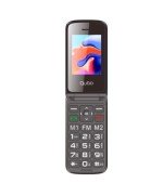 Teléfono Móvil Qubo X-247BL para Personas Mayores/ Azul