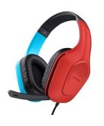 Auriculares Gaming con Micrófono Trust Gaming GXT 415 Zirox Nintendo Switch/ Jack 3.5/ Rojos
