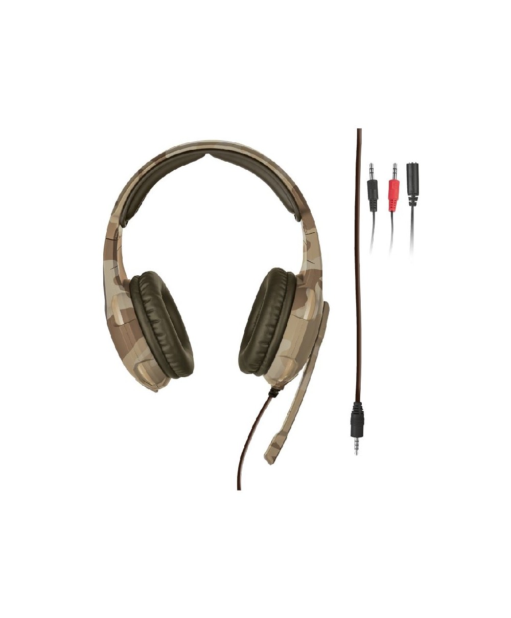 Auriculares Gaming con Micrófono Trust Gaming GXT 415 Zirox Nintendo Switch/ Jack 3.5/ Rojos