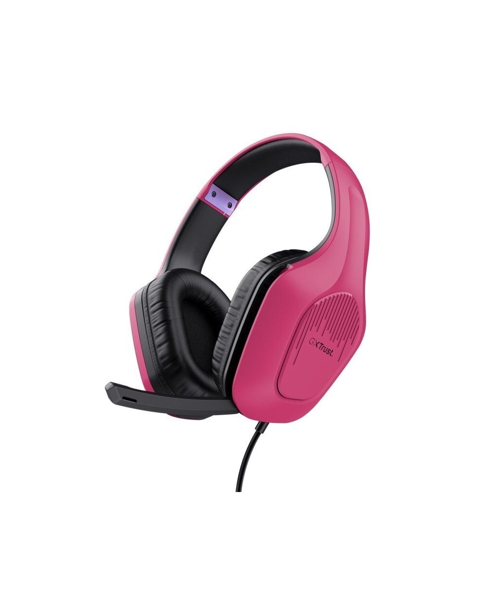Auriculares Gaming con Micrófono Trust Gaming GXT 415 Zirox Jack 3.5 Rosas