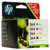Tinta Original HP 364 Pack  Negro + Color
