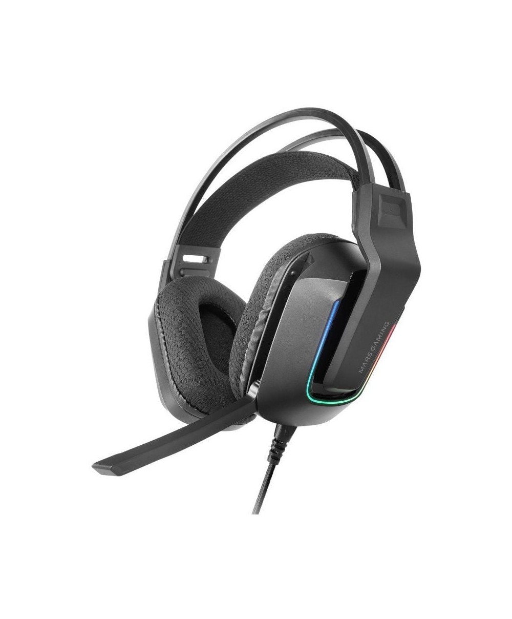 Auriculares Gaming con Micrófono Mars Gaming MH-Strike/ Jack 3.5/ USB
