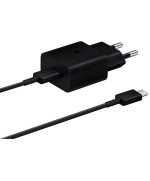 Cargador de Pared Samsung Tipo-C + Cable USB Tipo-C 15W
