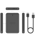 Caja Externa para Disco Duro de 2.5" Aisens ASE-2519B/ USB 3.1/ Sin Tornillos