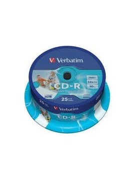 CD-R Verbatim 25U.
