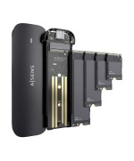 Caja Externa para Disco SSD M.2 NVMe Aisens ASM2-024B/ USB 3.2/ Sin tornillos