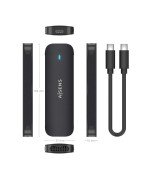 Caja Externa para Disco SSD M.2 NVMe Aisens ASM2-024B/ USB 3.2/ Sin tornillos