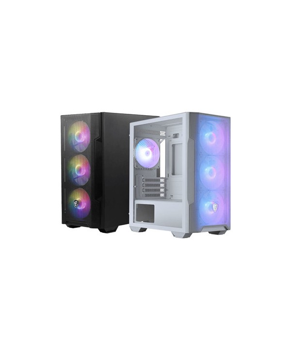 Caja ATX MSI MAG Forge M100R Blanca