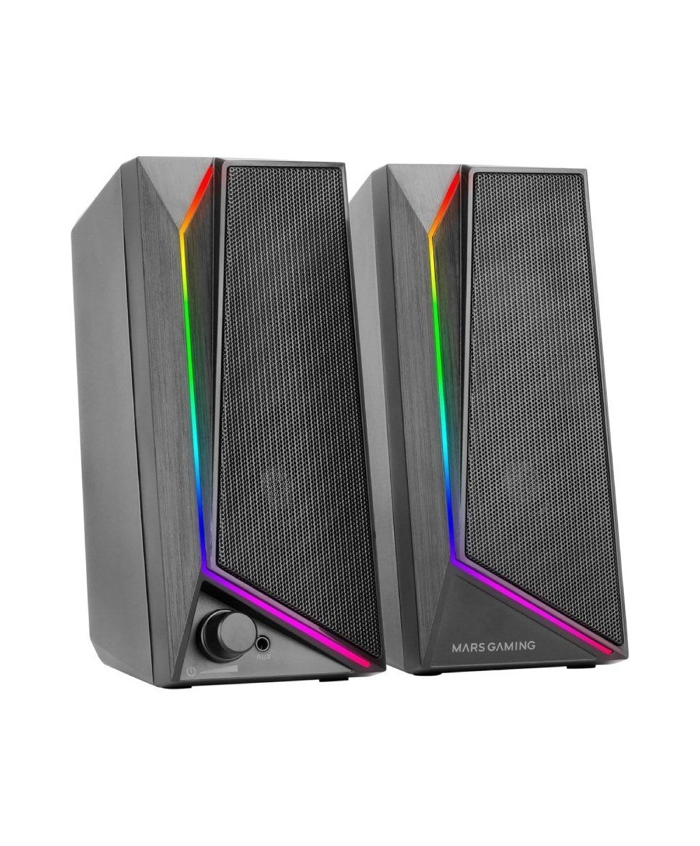 Altavoces Mars Gaming MS72 15W 2.0 Negros