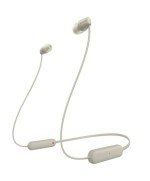 Auriculares Inalámbrico Intrauditivos Sony WI-C100/ con Micrófono/ Bluetooth/ Beige