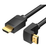 Cable HDMI 2.0 4K Acodado Vention HDMI 1.5m Negro