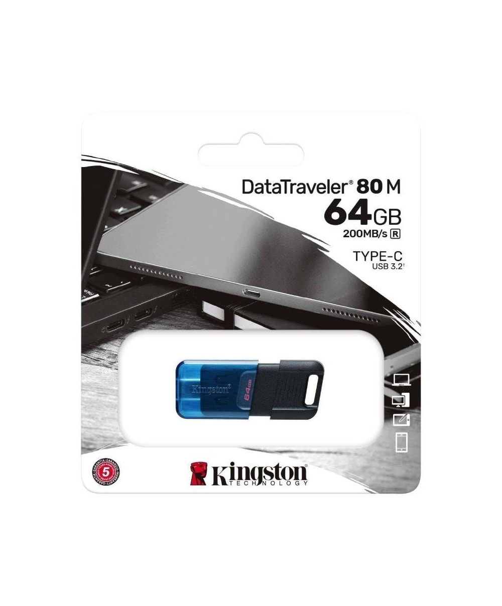 Pendrive 128GB Kingston DataTraveler 80 M USB 3.2
