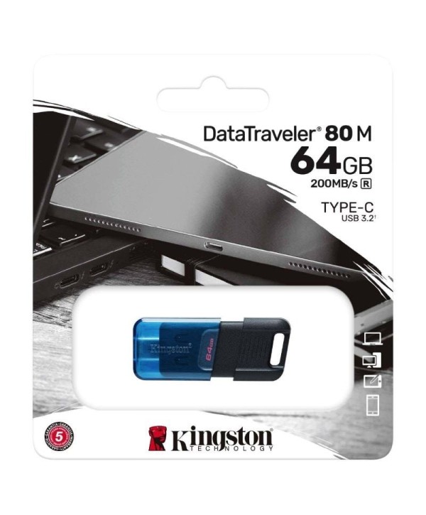 Pendrive 128GB Kingston DataTraveler 80 M USB 3.2