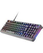 Teclado Gaming Mecánico Mars Gaming MKPROYES Switch Amarillo