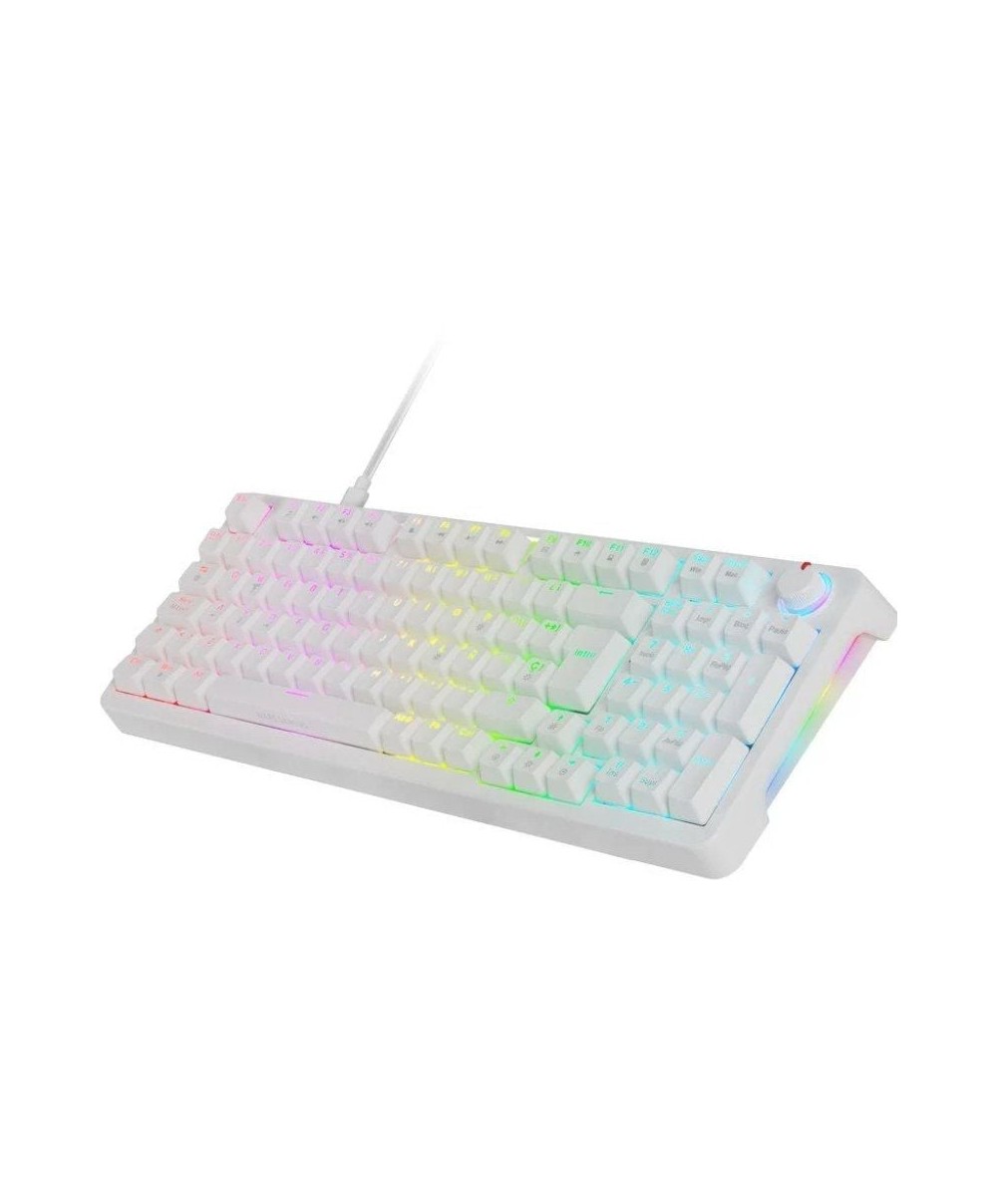 Teclado Gaming Mecánico Mars Gaming MKPROBES Switch Azul/ Blanco