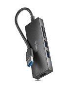 Lector de Tarjetas Hub USB NGS IHUB READER 3xUSB 3.0 1x