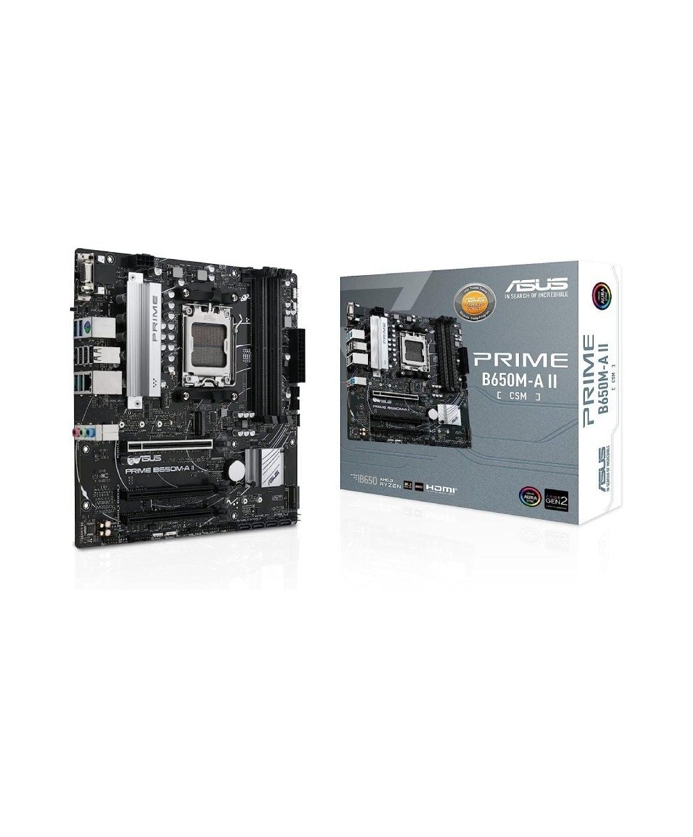 Placa Base Asus Prime B650M-A II-CSM/ Socket AM5/ Micro ATX