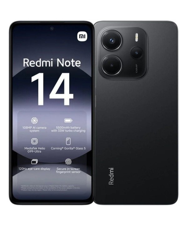 Smartphone Xiaomi Redmi Note 14 8GB 256GB 6.67"