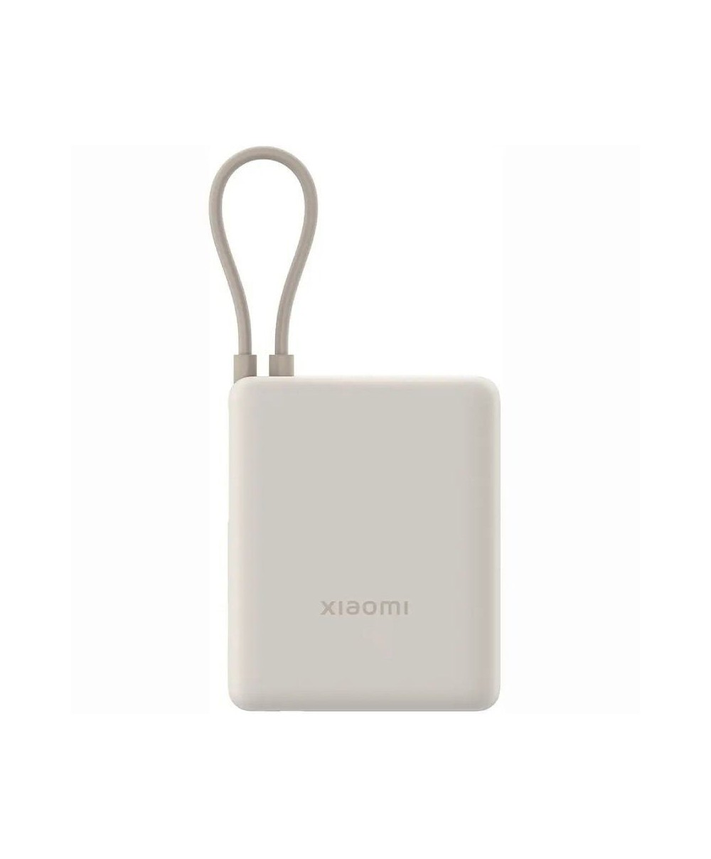 Powerbank 10000mAh Xiaomi 33W Power Bank Integrated Cable/ 33W/ Beige