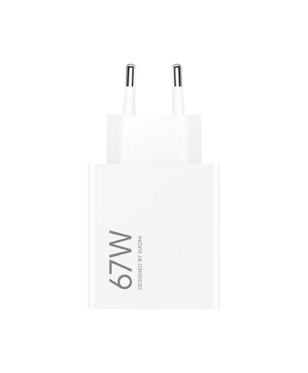 Cargador de Pared Xiaomi 67W HyperCharge (Type-A)/ 1xUSB/ 67W