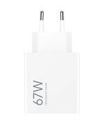 Cargador de Pared Xiaomi 67W HyperCharge (Type-A)/ 1xUSB/ 67W